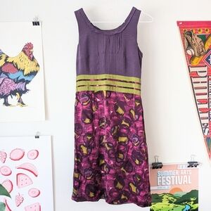 Boden Limited Edition Silk Floral Cocktail Dress